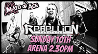 Maid of Ace - Rebellion Festival, Blackpool 10.8.14